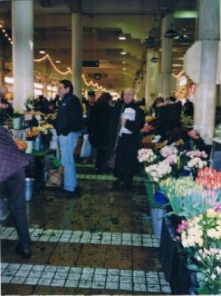 Vue du marché Forville